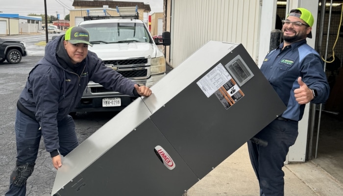 Technicians Moving New System Technicians Moving New System